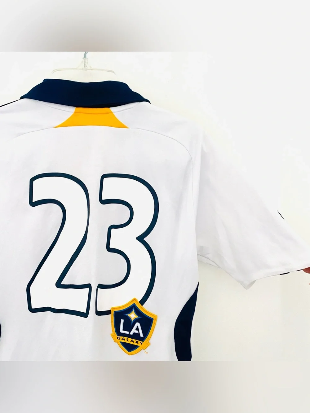 ⚽️Adidas BOYS “L.A Galaxy”  “23” Soccer Jersey set SZ L